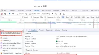ChromeデベロッパーツールでCloudflareのキャッシュ状況を確認