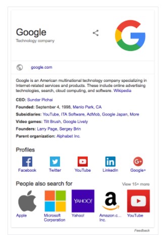 構造化データのロゴ版