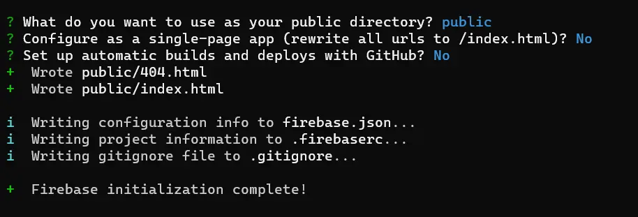 Firebase CLI