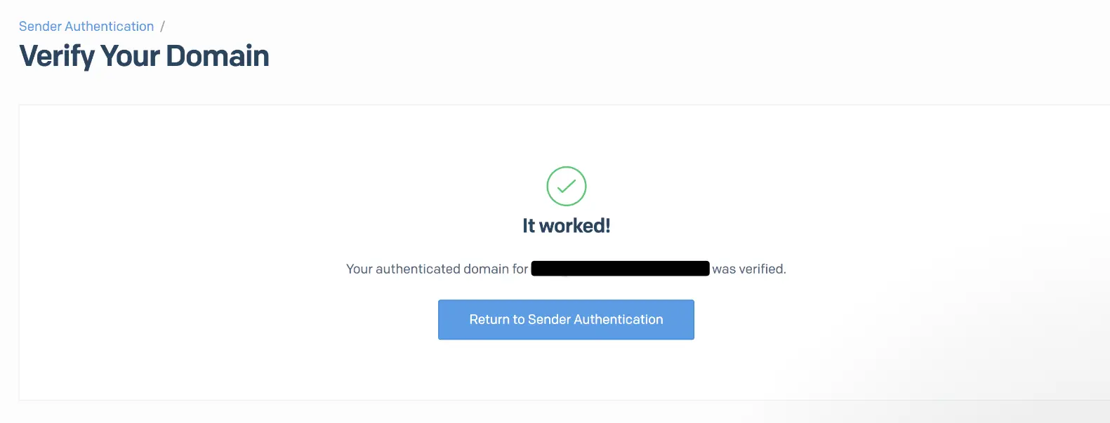 SendGridで使う独自ドメインの設定